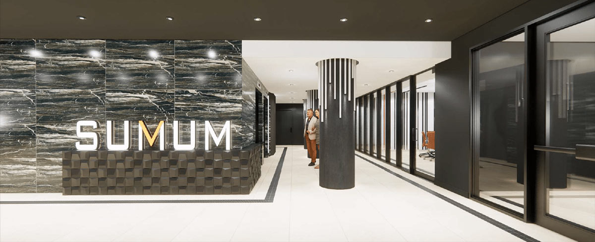 lobby SUMUM à Laval